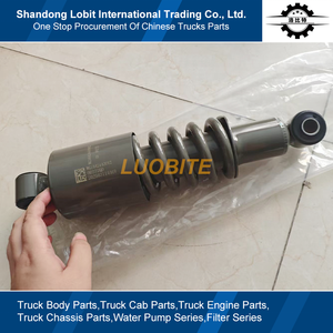 Sinotruk HOWO 세미 트레일러 견인 트럭 중간 길이 택시 서스펜션 부품 리어 서스펜션 코일 스프링 충격 흡수 장치 WG1642440082 - Product Image 2