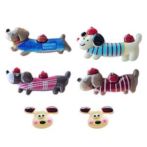 Nouveaux accessoires en résine ZILI pour <span class=keywords><strong>teckel</strong></span>, coques de téléphone DIY, pendentifs porte-clés, pinces à cheveux, accessoires pour bandeaux, décorations de chaussures - Product Image 4