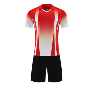 قمصان كرة قدم مطبوعة رقمياً عالية الجودة، ملابس تدريب مريحة مخصصة 100% بوليستر، زي كرة قدم موسم 25/26 - Product Image 4