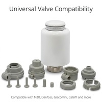 Válvula Termostática para Radiador, Sistema de Calefacción por Agua, TRV, para Sistemas de Calefacción por Suelo Radiante