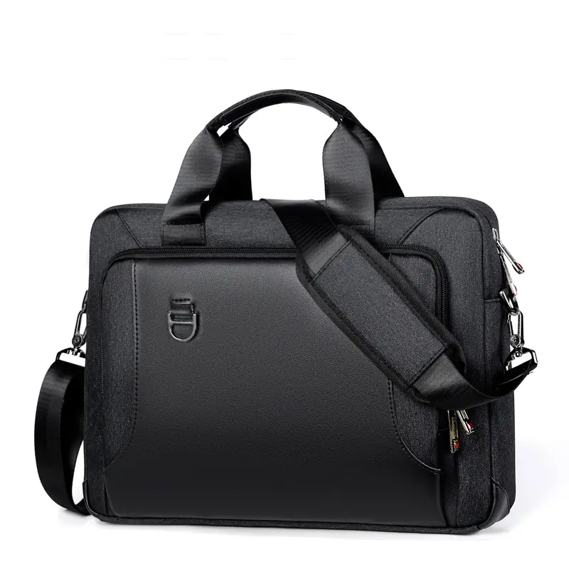 Большая вместимость, оптовая продажа, деловая Компьютерная сумка, ультратонкая сумка, мужской портфель, сумка для ноутбука из ткани Оксфорд
