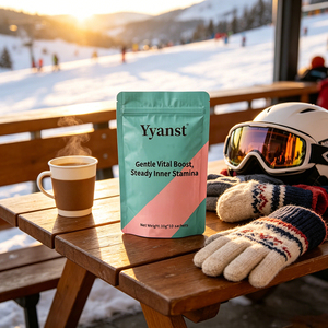 Yyanst Café Herbal Quotidien Vitalité Douce 10g*10 Sachets Pochette Refermable Boisson Instantanée Bien-être à Base de Plantes - Product Image 4