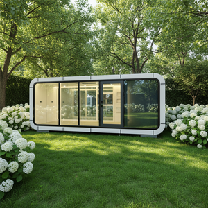 Villas de luxe de haute qualité, structure en acier et aluminium, écologiques, alimentées à l'énergie solaire, design moderne, maison capsule, petite maison mobile - Product Image 6