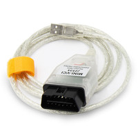 J2534 OBD2 אבחון כבל האחרון V14.20.019 MINI VCI ממשק עבור טויוטה TIS Techstream MINI-VCI FT232RL שבב