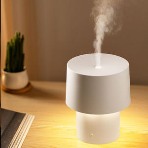 Minimalist Table Lamp Aroma Diffuser 0.5L USB <b>Touch</b> Control <b>LED</b> <b>Light</b> Home Decor Humidifier Gift - Product Image 3