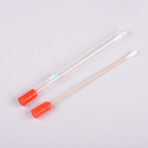 Venta al por mayor de fábrica, hisopo de algodón desechable transfronterizo, hisopo con cánula, muestreo vaginal, 15 cm. - Product Image 2