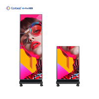 Écran LED numérique intérieur pliable sans soudure CANBEST CJ PRO C2 P1.2 P1.5 P1.8 pour affichage de posters LED COB, idéal pour la publicité de marque