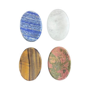 Piedra de Ágata de Alta Calidad con Vetas Azules, Elegante Piedra de la Preocupación, Cristal de Roca, Piedra para el Pulgar, para Energía Curativa, Gema Pulida, Hada - Product Image 4