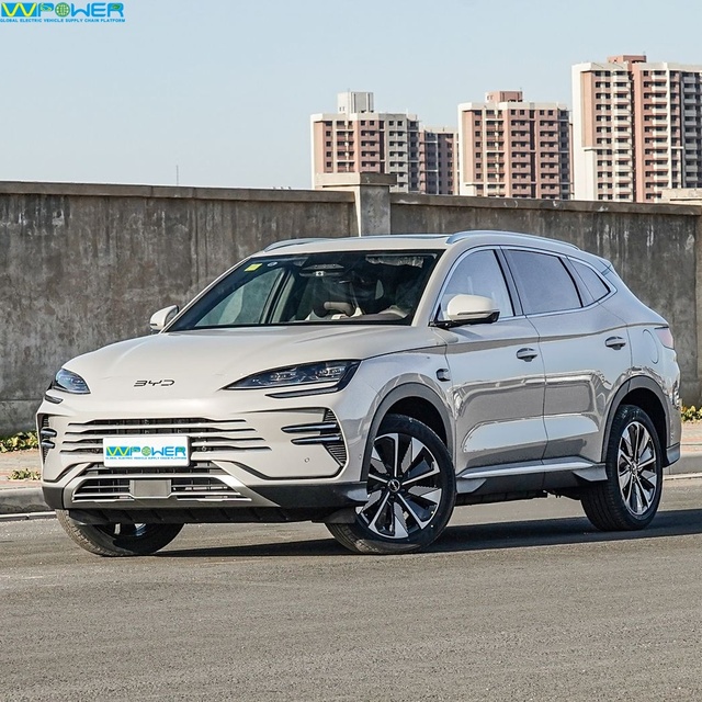 Hot Selling Used BYD Song PLUS 2025 DM-i Intelligent Driving Edition 160KM Flagship Model, White SUV Original Paint