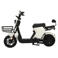 Cyclomoteur électrique d'usine 500W vélo de ville électrique puissant scooter électrique à vitesse rapide avec boîte de rangement