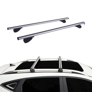 Barre de toit transversale en aluminium pour voiture, barre à bagages avec capacité de charge de 50 kg et installation facile - Product Image 1