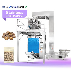 Automatic Large Vertical Form Fill Seal (VFFS) Machine Food Mushroom Roll Film Pillow Bag Pouch Filling & Packaging Equipment - Product Image 1