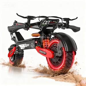 Scooter Eléctrico <span class=keywords><strong>de</strong></span> Dos Ruedas EcoRider G3 Pro, Scooter Eléctrico Plegable Todoterreno <span class=keywords><strong>de</strong></span> 11 Pulgadas para Adultos con Suspensión, Venta al por Mayor <span class=keywords><strong>de</strong></span> Fábrica - Product Image 4