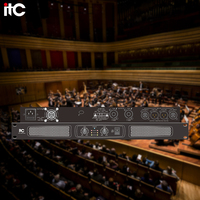 Profesyonel İki Kanallı Stereo D Sınıfı Güç Amplifikatörü Pro Audio 200W*2