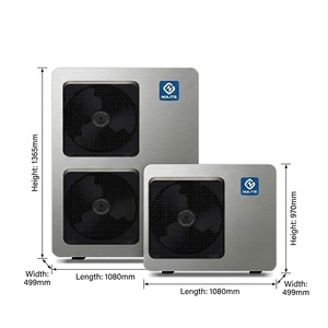 Bomba de Calor R32 10kW 3 en 1, Sistema de Calefacción, Refrigeración y Agua Caliente Sanitaria, Reemplazo de Caldera de Gas, Bomba de Calor Monobloque Evi - Product Image 2