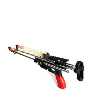 Outdoor-Präzisions-Schleuder mit rotem Punktvisier, langer teleskopischer Stange, starkem Gummiband für die Jagd auf große Distanz - Product Image 5