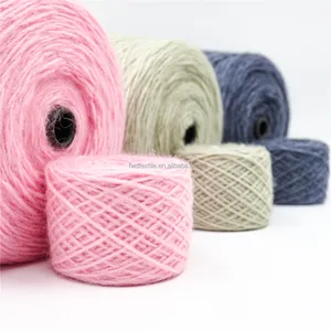 3Nm/1 Fancy Roving Yarn 50% Wool 50% Acrylic Blended Yarn for Sweaters Scarves