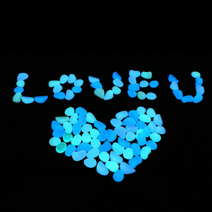 Phát sáng trong bóng tối đá tự nhiên vườn sỏi cho sân/lối đi trang trí nội thất thân thiện với môi DIY sáng màu xanh đá - Product Image 6