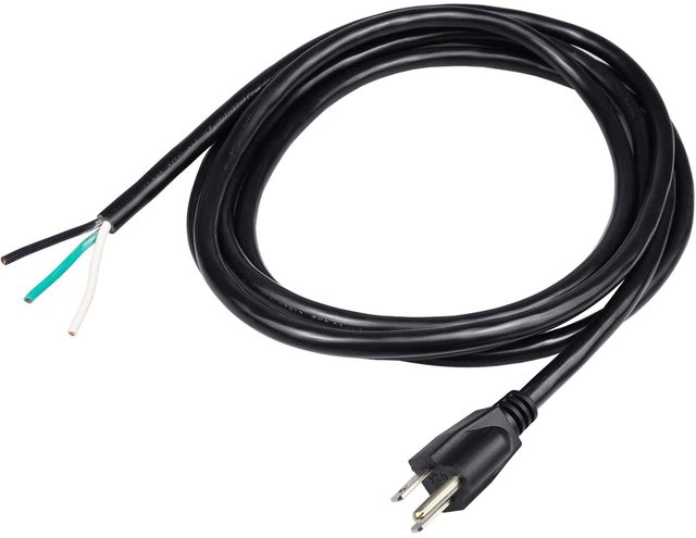 Best Selling 14 Gauge 3 Prong Heavy Duty Rubber Jacket Replacement Power Supply Cord Cable for Universal AC Appliance 15A