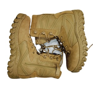 Botas de Combate DFA120 Jungle Coyote Brown de Gamuza y Lona, Fabricadas en China; GUA, Según Especificaciones - Product Image 2