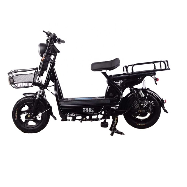 Electric Motorcycle Scooter Two-wheels Lithium Battery Electronic Aluminum Alloy Frame 3 Speed