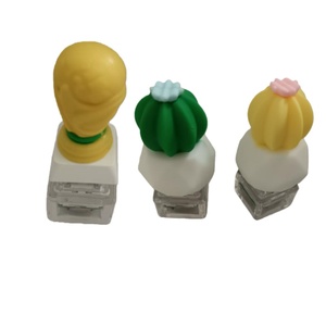 Porte-clés imprimé en 3D sur le thème du cactus, écologique, personnalisé en usine, avec mascotte d'aigle et trophée de victoire, pour enfants et adolescents - Product Image 5