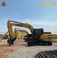 Excavatrice sur chenilles SANY SY365H d'occasion, 36 tonnes, excellent état de fonctionnement, norme Euro 3, moteur diesel 351-450 ch, usage intensif pour l'exploitation minière