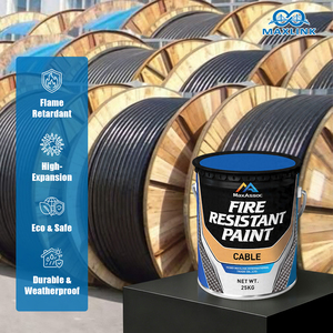 Recubrimiento Ignífugo de Grado Industrial para Líneas de Cables Eléctricos, Pintura Resistente al Fuego para Sistemas Eléctricos - Product Image 1