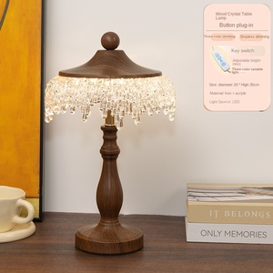 Pare-soleil en tissu moderne de chevet de luxe lampe de lecture créative décoration de la maison pour chambre à coucher hôtel aluminium corps capteur contrôle AC - Product Image 3