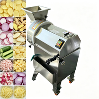 Machine à couper les légumes en acier inoxydable, trancheuse à concombre, hachoir à légumes, coupe-banane, machine à couper les oignons