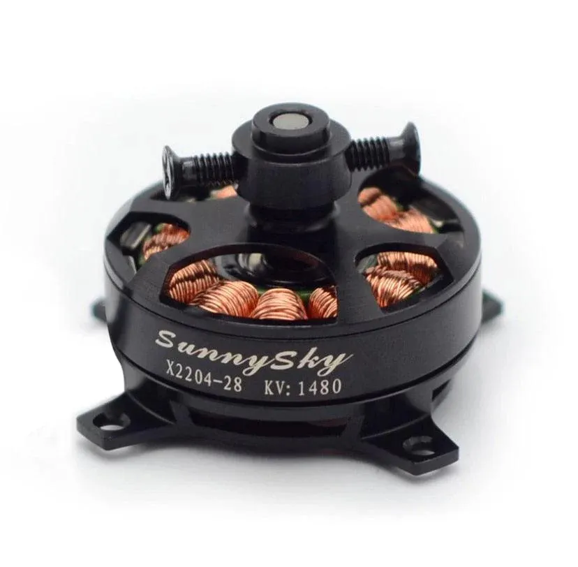 SUNNYSKY X2204 SUNNYSKY 1480KV 1800KV 실내 3P 고정 날개 특수 모터