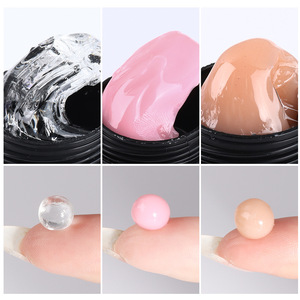 เจลต่อเล็บเนื้อนุ่มแบบไม่เหนียวเหนอะหนะ ขนาด 5 มล. สีนู้ด สำหรับต่อเล็บด้วยมือ ทำเล็บ DIY - Product Image 2