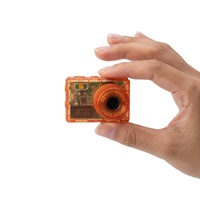 Mini Cámara Digital DC22T 1080P, MicroSD, 2MP, 75 Minutos de Duración de Batería, Grabadora de Video Portátil de Bolsillo, Diseño Transparente, Compacta, OEM