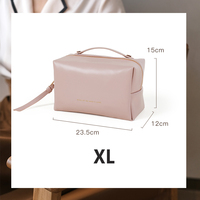Organisateur de rangement pour produits de beauté personnalisés, grande capacité, trousse de maquillage pour femmes, sac de voyage en PU avec fermeture éclair