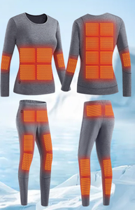 Мягкий хлопковый комплект нижнего белья с подогревом, 28 зон - Product Image 2