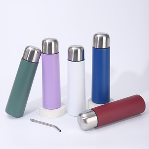 Thermos <span class=keywords><strong>Emerit</strong></span> de style argentin pour Yerba Mate, en acier inoxydable à double paroi, avec filtre et paille Bombilla - Product Image 3