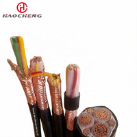 Cable de alimentación de cobre CU/XLPE/PVC BS5467 U-1000 R2V X-90 NYY N2XY N2XRY YJVP de 3/4/5 núcleos, 2.5mm, 4mm, 10mm con blindaje de malla de cobre
