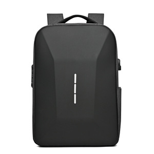 <span class=keywords><strong>Sac</strong></span> à <span class=keywords><strong>dos</strong></span> rigide pour hommes, chargement USB, verrouillage par mot de passe, anti-éclaboussures, durable, <span class=keywords><strong>sac</strong></span> de voyage pour ordinateur portable de 15.6 pouces - Product Image 5