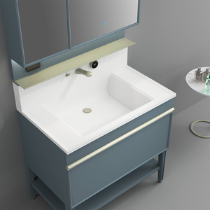 Piedra artificial de lujo directa de fábrica modelo 24E resistente al agua de alta calidad para tocadores y pasillos de baño - Product Image 4