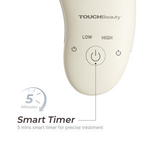 TOUCHBeauty TB-1681 Masajeador eléctrico de mano para levantamiento de cara y cuello antienvejecimiento, uso en viajes en casa, tecnología de vibración de iones negativos - Product Image 3