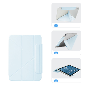 Funda magnética para tableta 2024 Air 6 para <span class=keywords><strong>iPad</strong></span> pro 11th Generation <span class=keywords><strong>10</strong></span> <span class=keywords><strong>9</strong></span> pulgadas, funda para tableta, funda desmontable con Soporte múltiple - Product Image 2