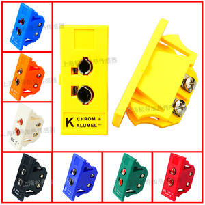 ซ็อกเก็ตแผงเทอร์โมคัปเปิล UPJ-K-F, ขั้วต่อวัดอุณหภูมิชนิด K/T/J/N, แผงการ์ดแบบฝังอเนกประสงค์ - Product Image 1