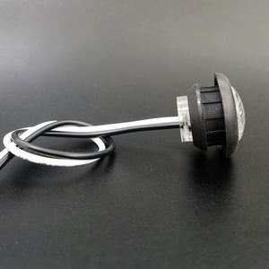 Feu <span class=keywords><strong>de</strong></span> position latéral rond LED IP67 SAE DOT 3/4 pouce avec fil <span class=keywords><strong>de</strong></span> type balle pour camion, <span class=keywords><strong>remorque</strong></span>, camping-car et bateau - Product Image 6
