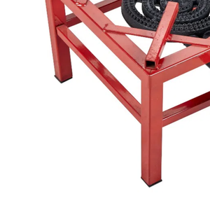 Nuovo modello di pittura rossa 3-Ring stufa ad alta potenza in ghisa bruciatore per Wok cottura portatile gpl/NG stufa per esterni - Product Image 2