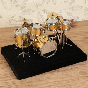 Miniatura de Instrumentos Musicales para Decoración de Coche, Adorno de Piano, Violín, Guzheng y Batería, Exhibición de Escritorio para Músicos, Recuerdo - Product Image 2