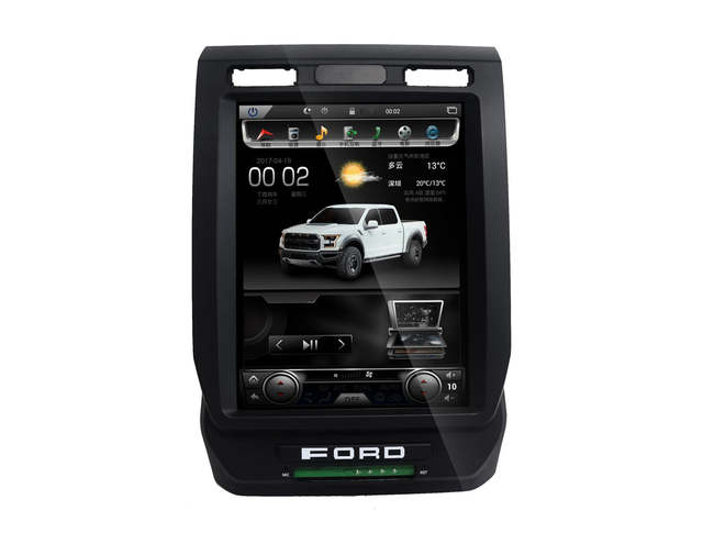 Factory Touch Screen Car Audio Radio Dvd Car Stereo Player 12.1" Android 9  Navigation Radio for Ford F-150 F-250 2015-2019