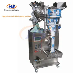Specific HS240BF Powder packing machine for 2 ingredients separately dosing filling