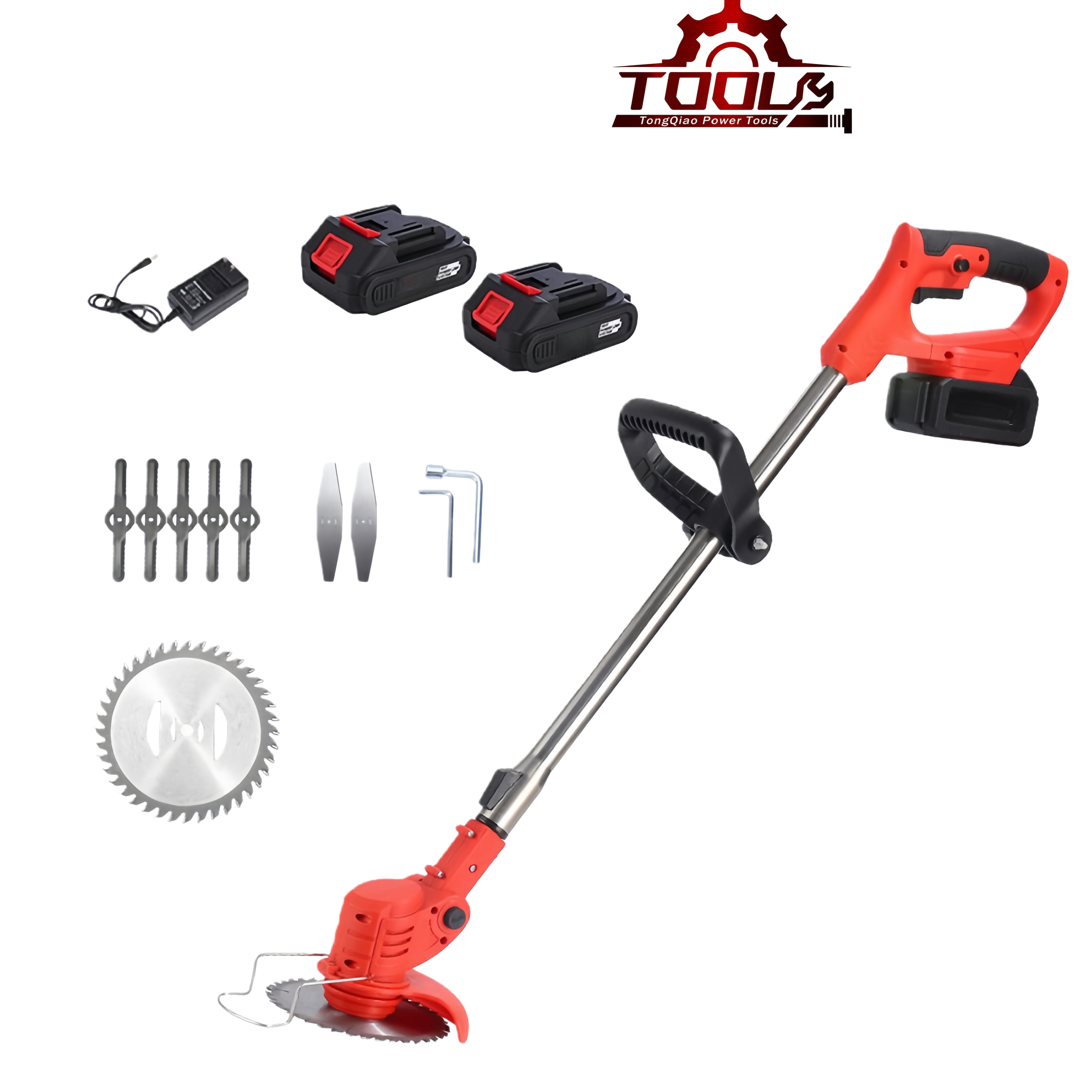 Rouge Deux batteries et un chargeur