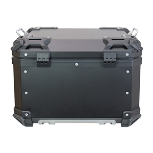 Vente directe d'usine 55L noir coffre de moto boîte de queue en aluminium boîtier supérieur de vélo électrique - Product Image 3