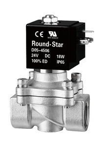 Valvola Solenoide a Diaframma ad Azione Diretta Serie U2W Certificata UL <span class=keywords><strong>3</strong></span>/8-1 Pollice AC220V DC24V Standard USA - Product Image 2